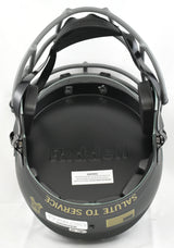 Travis Hunter Signed Jacksonville Jaguars F/S Salute 2025 Speed Helmet Beckett W