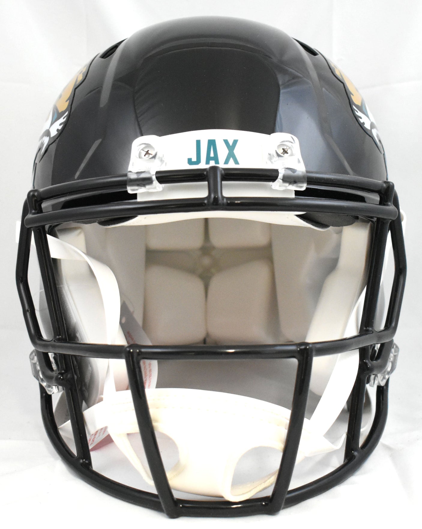 Travis Hunter Signed Jacksonville Jaguars F/S Speed Authentic Helmet - Beckett W