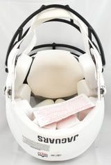 Travis Hunter Autographed Jaguars F/S Alt Speed Authentic Helmet- Beckett W Holo