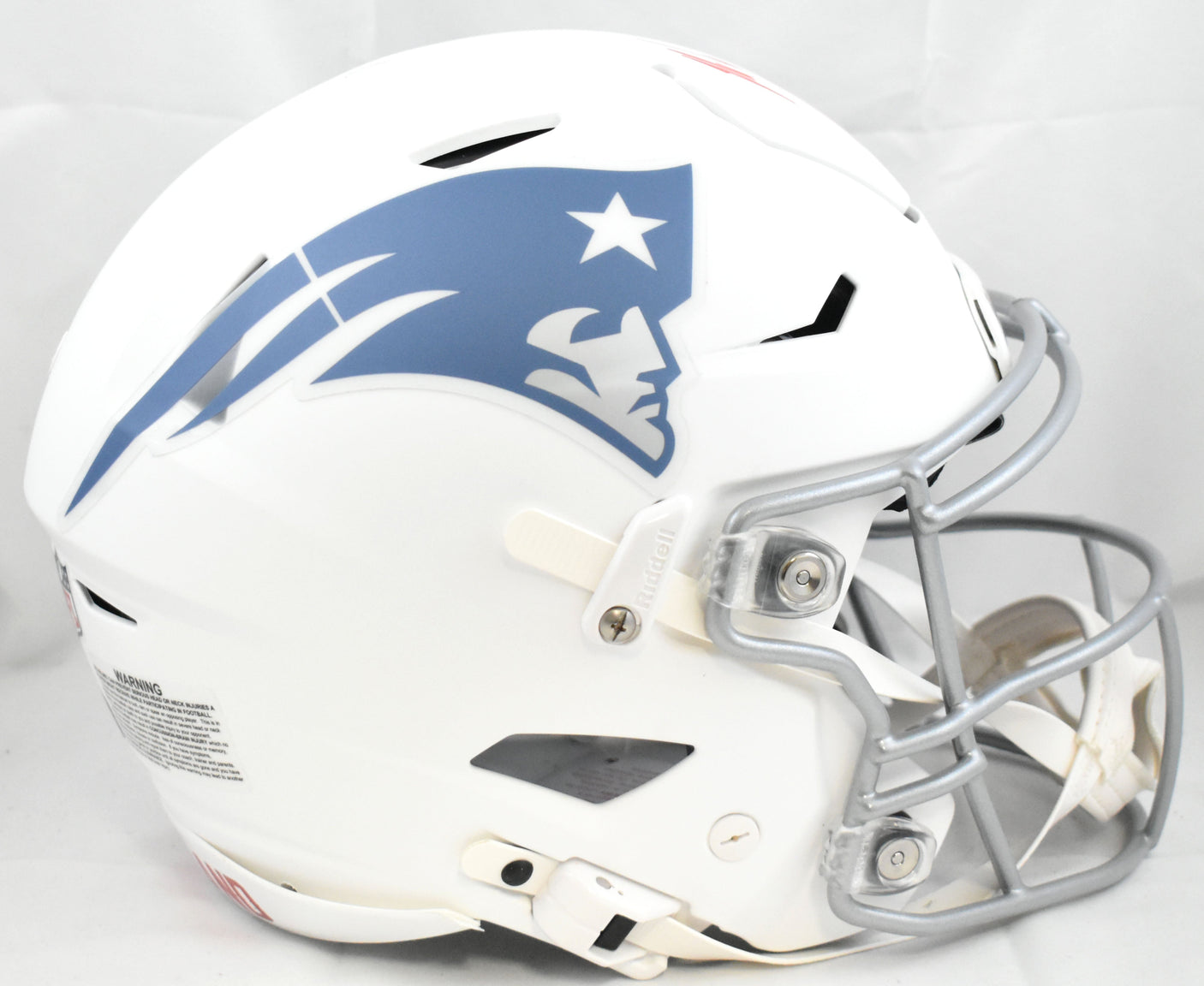 Rob Gronkowski Signed Patriots F/S Rivalries SpeedFlex Helmet- Beckett W Holo