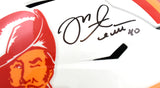 Mike Alstott Autographed Buccaneers F/S 76-96 SpeedFlex Helmet - Beckett W Holo
