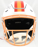 Mike Alstott Autographed Buccaneers F/S 76-96 SpeedFlex Helmet - Beckett W Holo