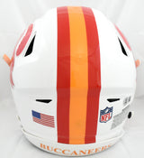 Mike Alstott Autographed Buccaneers F/S 76-96 SpeedFlex Helmet - Beckett W Holo