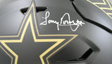 Tony Dorsett Autographed Cowboys F/S Salute 25 SpeedFlex Helmet- Beckett W Holo