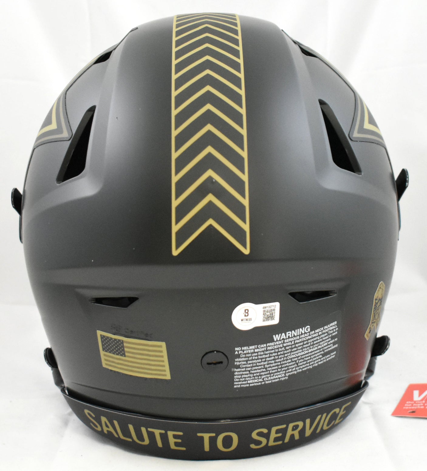 Tony Dorsett Autographed Cowboys F/S Salute 25 SpeedFlex Helmet- Beckett W Holo