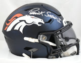 Patrick Surtain II Autographed Broncos Mid-Size SpeedFlex Helmet- Beckett W Holo