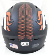 Patrick Surtain II Autographed Broncos Mid-Size SpeedFlex Helmet- Beckett W Holo