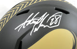Adrian Peterson Signed Minnesota Vikings F/S Salute 25 Speed Helmet - Beckett W