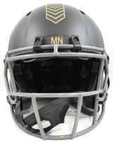 Adrian Peterson Signed Vikings F/S Salute 25 Speed Authentic Helmet - Beckett W