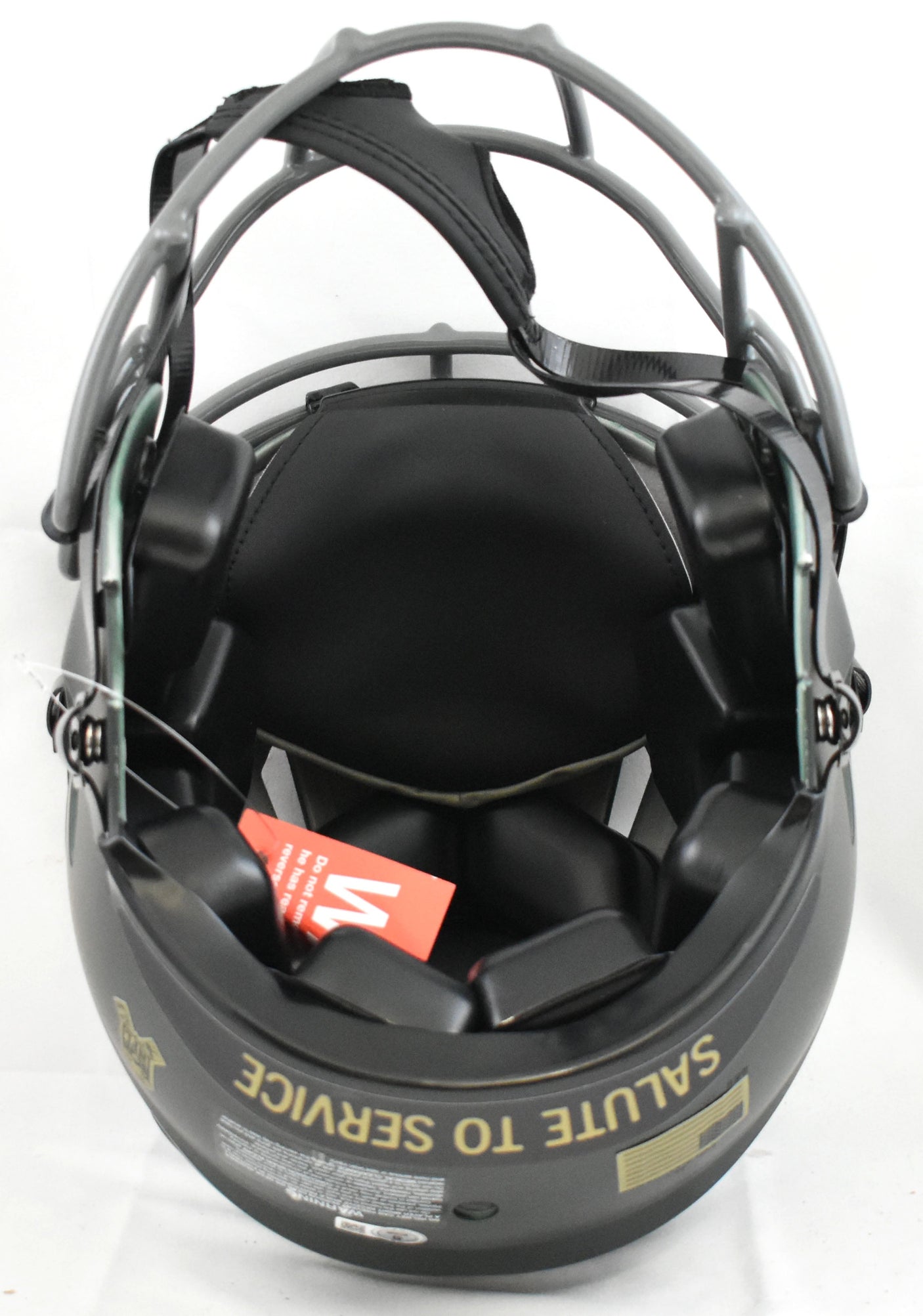 Adrian Peterson Signed Vikings F/S Salute 25 Speed Authentic Helmet - Beckett W