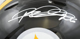 Rod Woodson Autographed Steelers F/S Speed Authentic Helmet - Beckett W Hologram