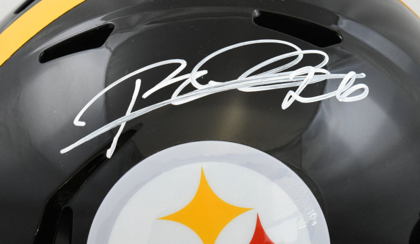 Rod Woodson Autographed Pittsburgh Steelers F/S Speed Helmet - Beckett W Holo