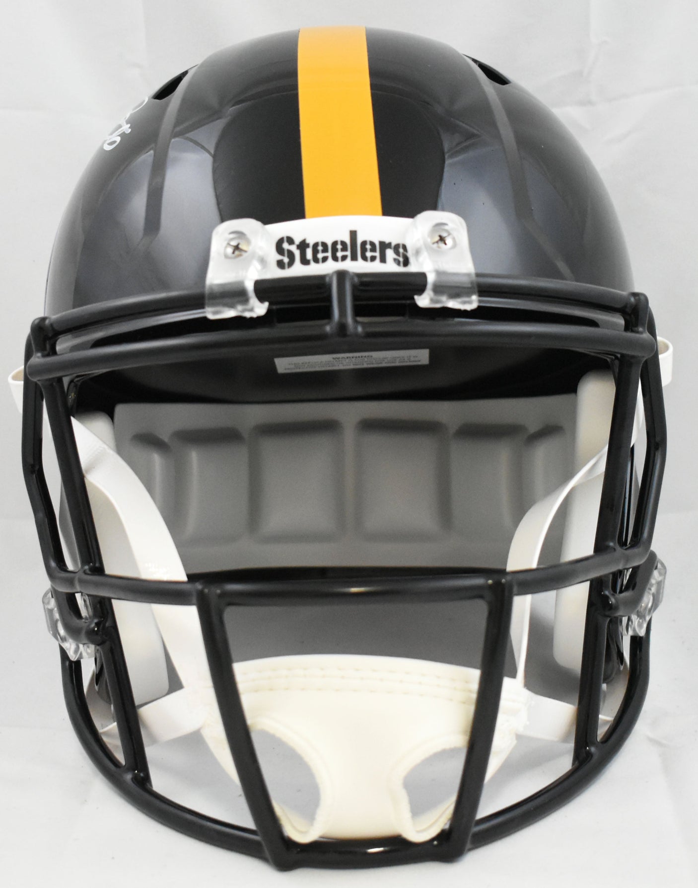 Rod Woodson Autographed Pittsburgh Steelers F/S Speed Helmet - Beckett W Holo