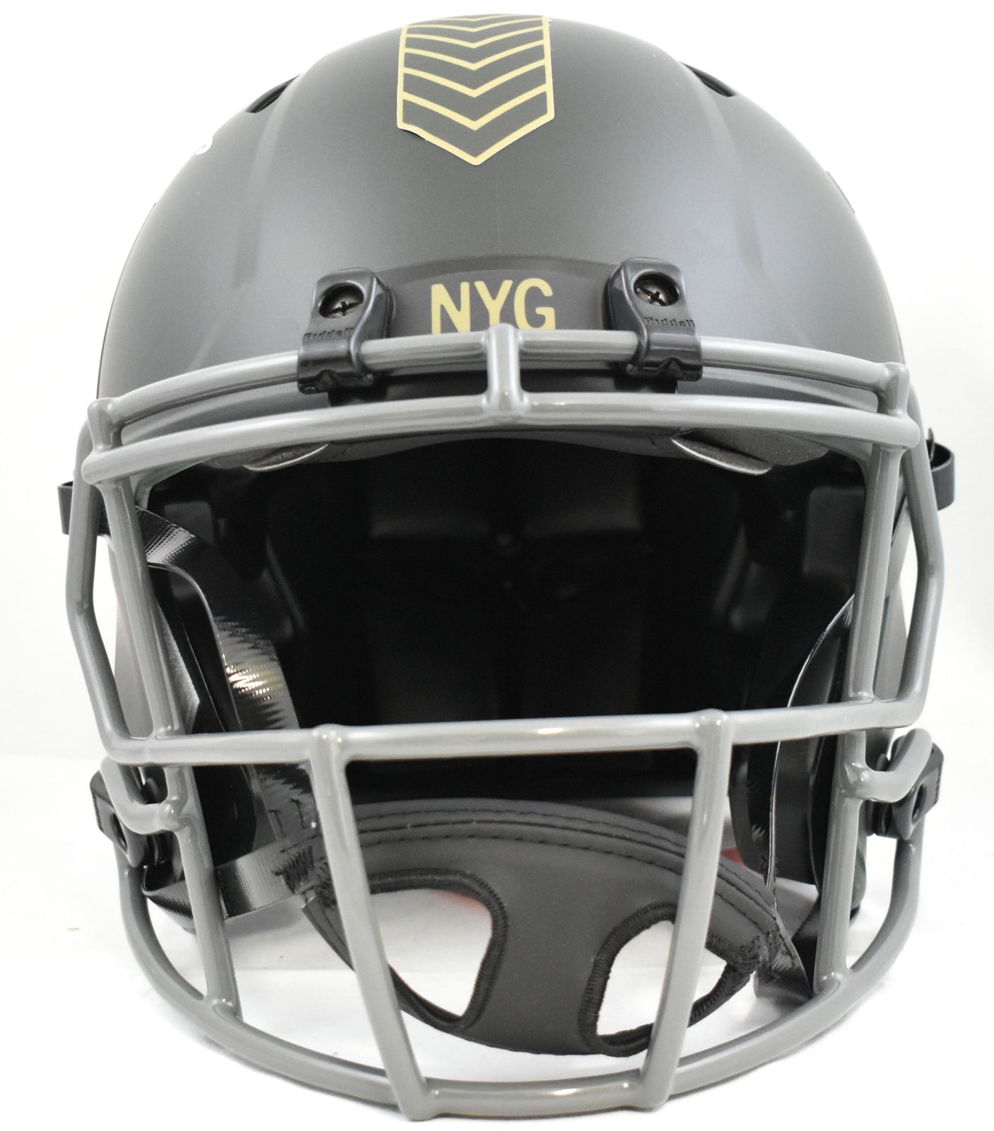 Lawrence Taylor Signed Giants F/S Salute 2025 Speed Authentic Helmet - Beckett W