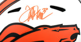Terrell Davis Signed Denver Broncos F/S Lunar Authentic Helmet - Beckett W Holo