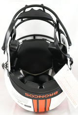 Terrell Davis Signed Denver Broncos F/S Lunar Authentic Helmet - Beckett W Holo