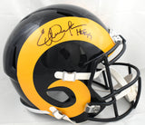 Eric Dickerson Signed Rams F/S 81-99 Speed Replica Helmet HOF - Beckett W Holo