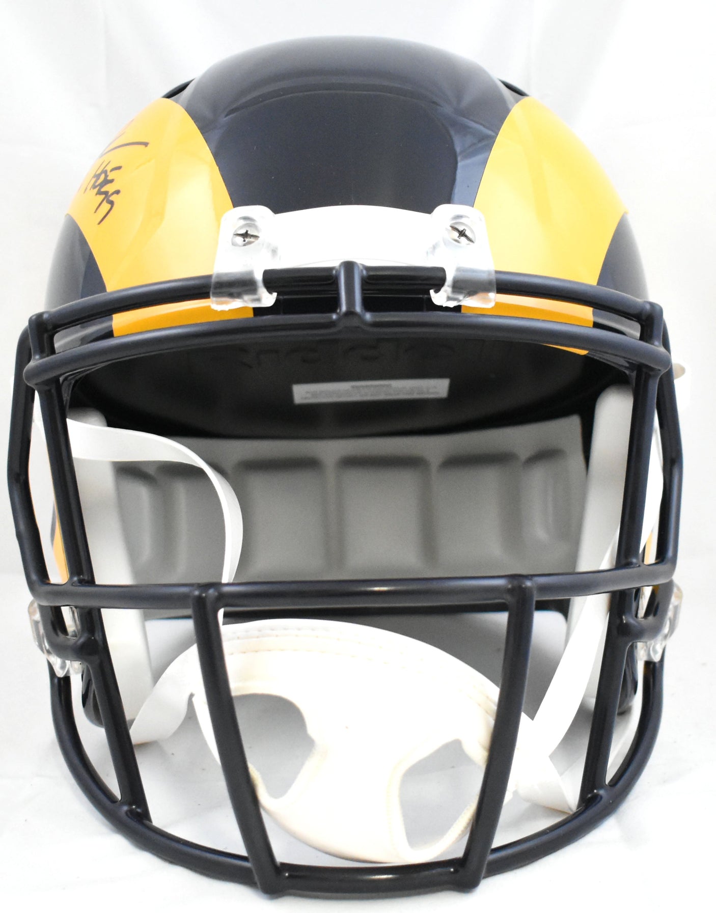 Eric Dickerson Signed Rams F/S 81-99 Speed Replica Helmet HOF - Beckett W Holo