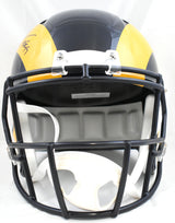 Eric Dickerson Signed Rams F/S 81-99 Speed Replica Helmet HOF - Beckett W Holo