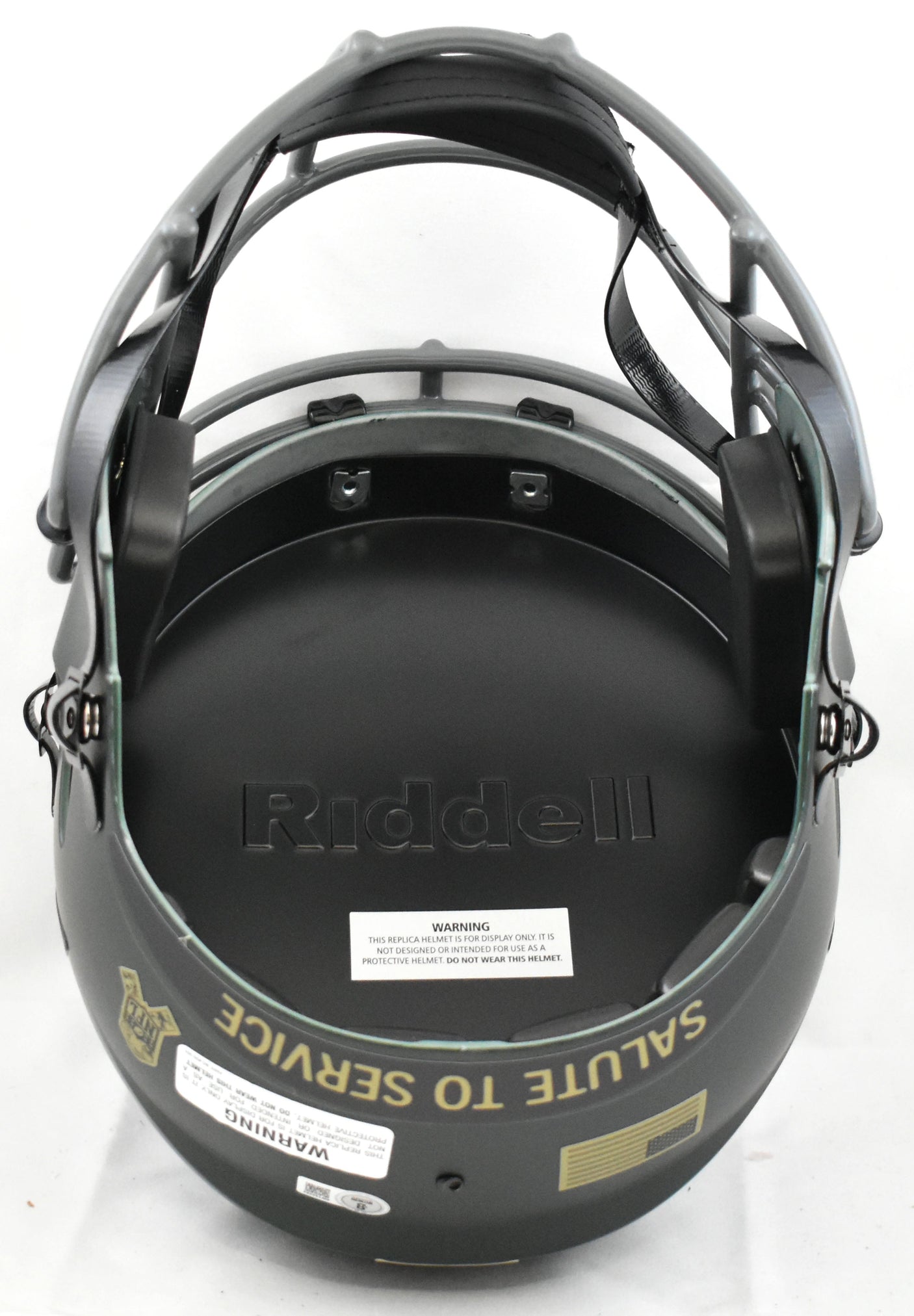 Randy White Autographed Dallas Cowboys F/S Salute 25 Speed Helmet Beckett W Holo