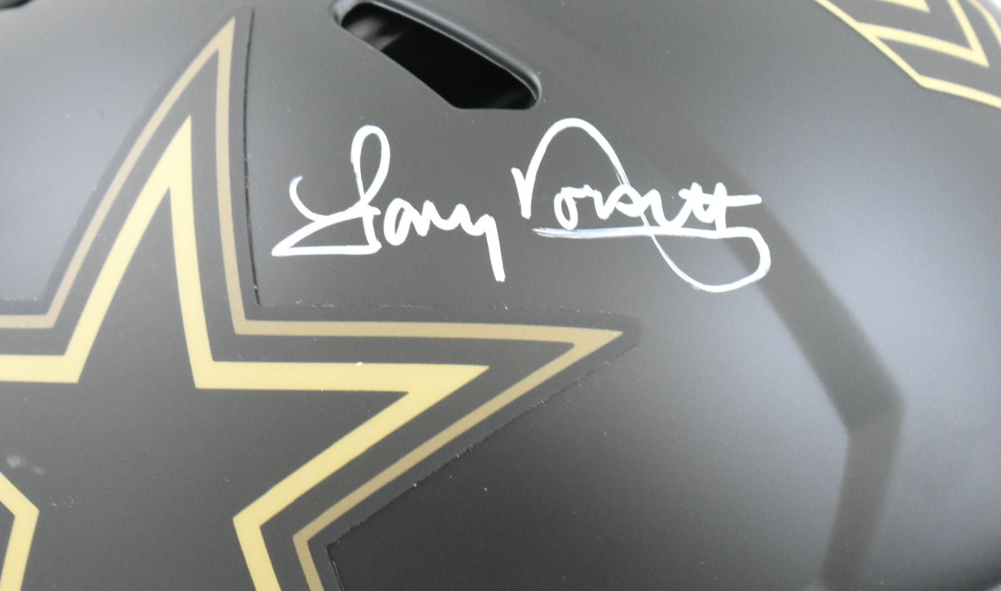 Tony Dorsett Signed Cowboys F/S Salute 25 Speed Authentic Helmet- Beckett W Holo