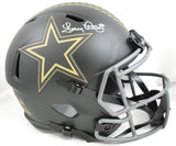 Tony Dorsett Signed Cowboys F/S Salute 2025 Speed Helmet- Beckett W Holo