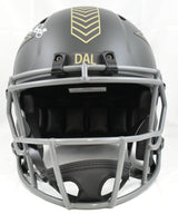 Tony Dorsett Signed Cowboys F/S Salute 2025 Speed Helmet- Beckett W Holo