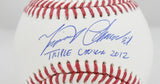 Miguel Cabrera Signed Rawlings OML Baseball Triple Crown 2012 - Beckett W Holo