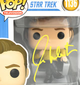 William Shatner Autographed Star Trek Capt. Kirk Funko Pop #1136- Beckett W Holo