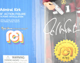 William Shatner Autographed Star Trek 8" Action Figure - Beckett W Holo *White