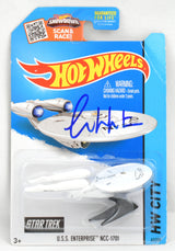 William Shatner Autographed Star Trek Hot Wheels USS Enterprise - Beckett W Holo