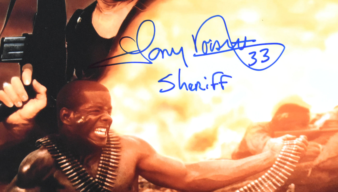 Tony Dorsett Autographed Kill Zone 11x14 Movie Photo - Beckett W Hologram