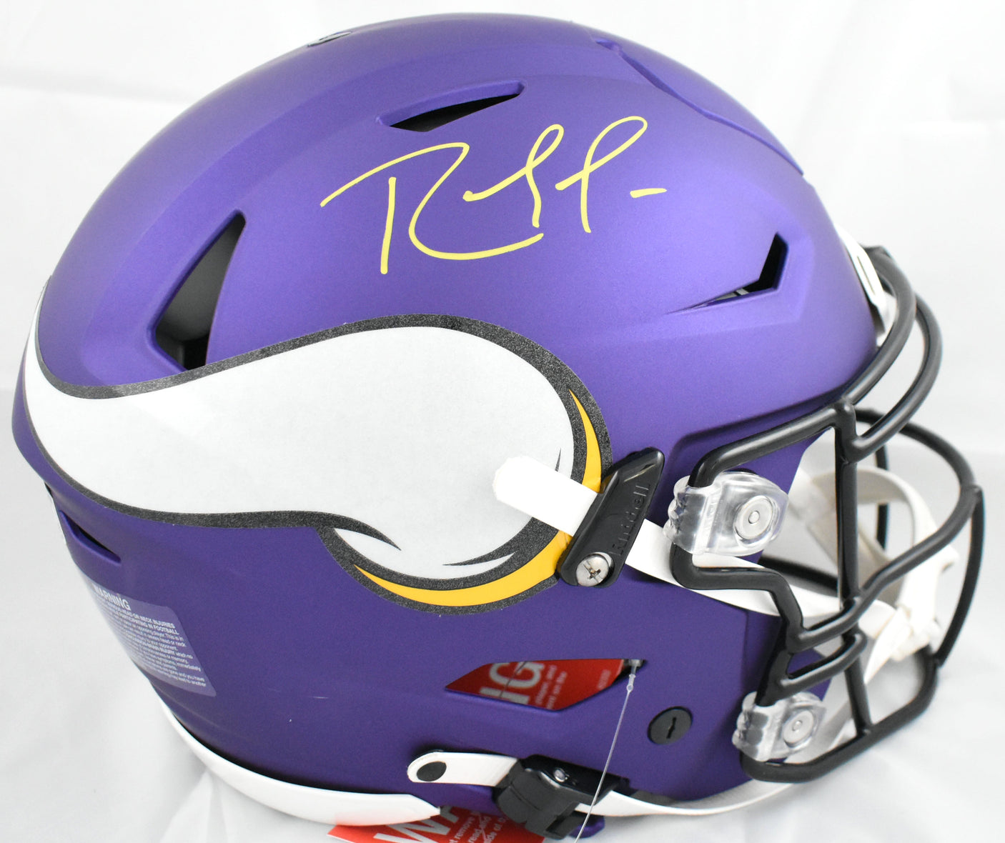 Randy Moss Autographed Minnesota Vikings F/S SpeedFlex Helmet - Beckett W Holo