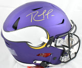 Randy Moss Autographed Minnesota Vikings F/S SpeedFlex Helmet - Beckett W Holo