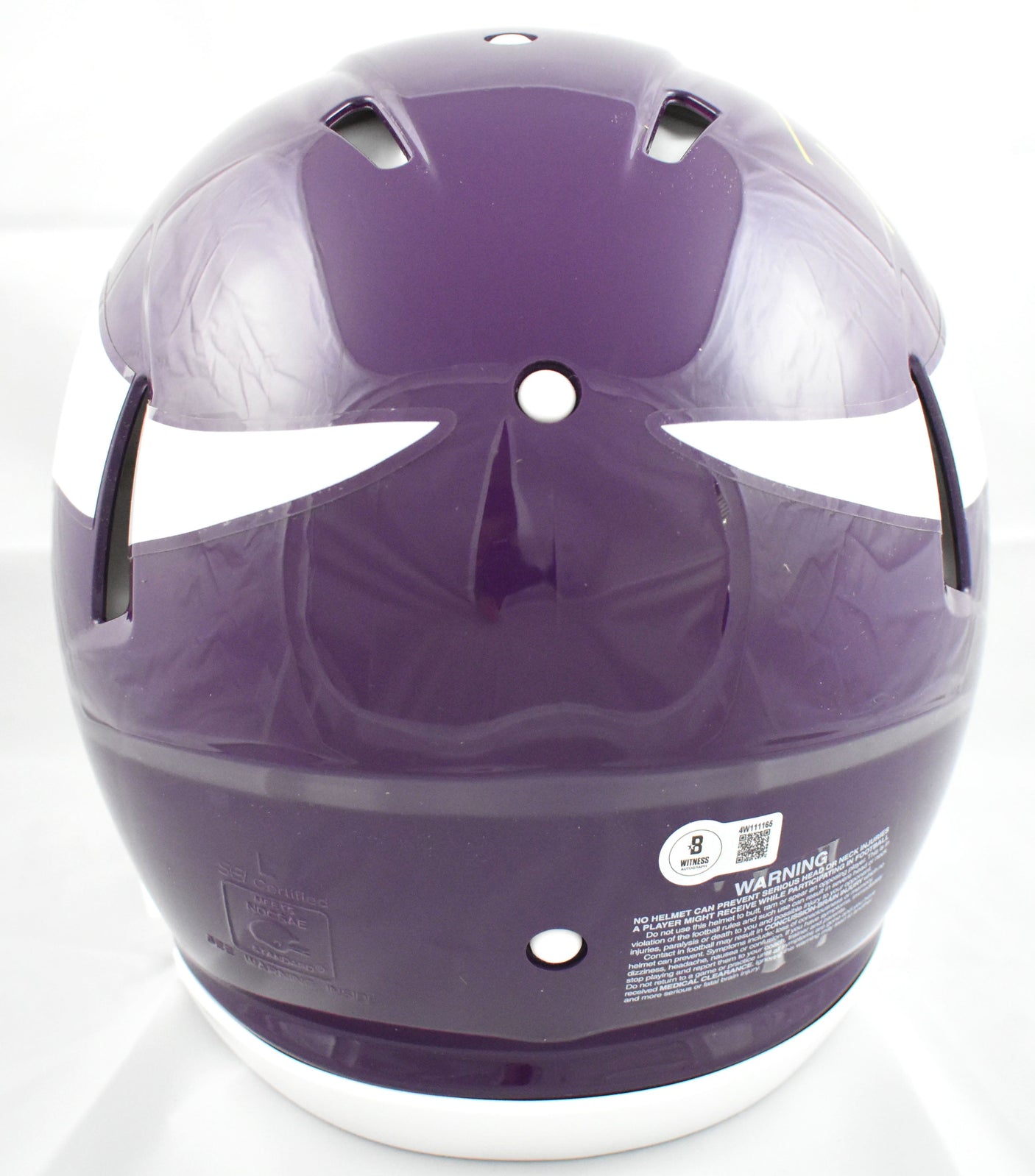 Randy Moss Autographed Vikings F/S 83-01 Speed Authentic Helmet - Beckett W Holo