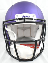 Randy Moss Autographed Vikings F/S Speed Authentic Helmet Beckett W Holo *Yellow