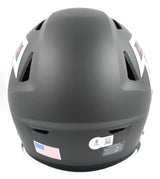 Deion Sanders Signed Atlanta Falcons Mid-Size SpeedFlex Helmet - Beckett W Holo
