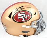 Deion Sanders Signed San Francisco 49ers Mid-Size SpeedFlex Helmet - Beckett W