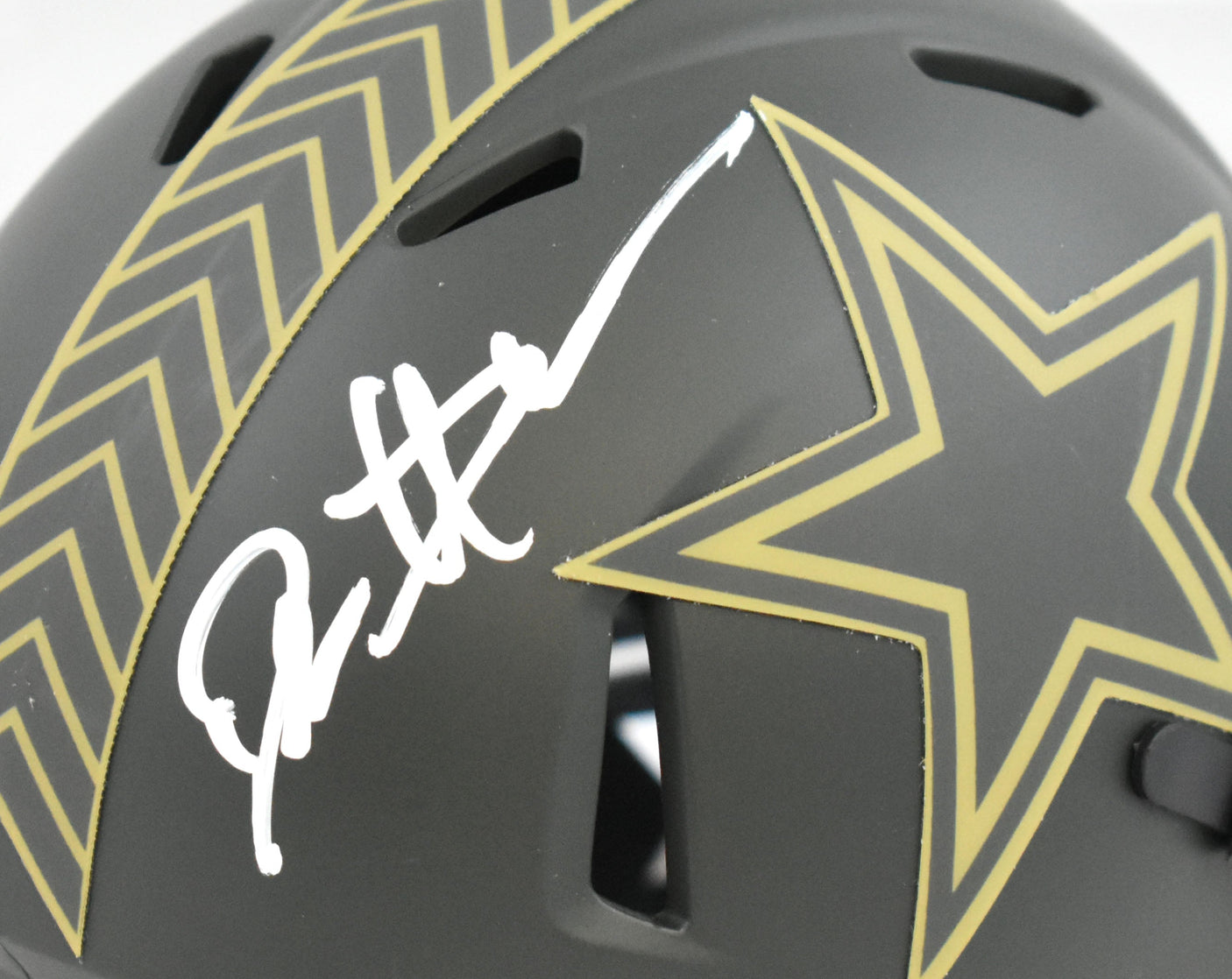 Deion Sanders Signed Dallas Cowboys Salute 2025 Speed Mini Helmet Beckett W Holo