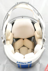 Barry Sanders Signed Detroit Lions F/S Speed Authentic Helmet 2 Ins - Beckett W