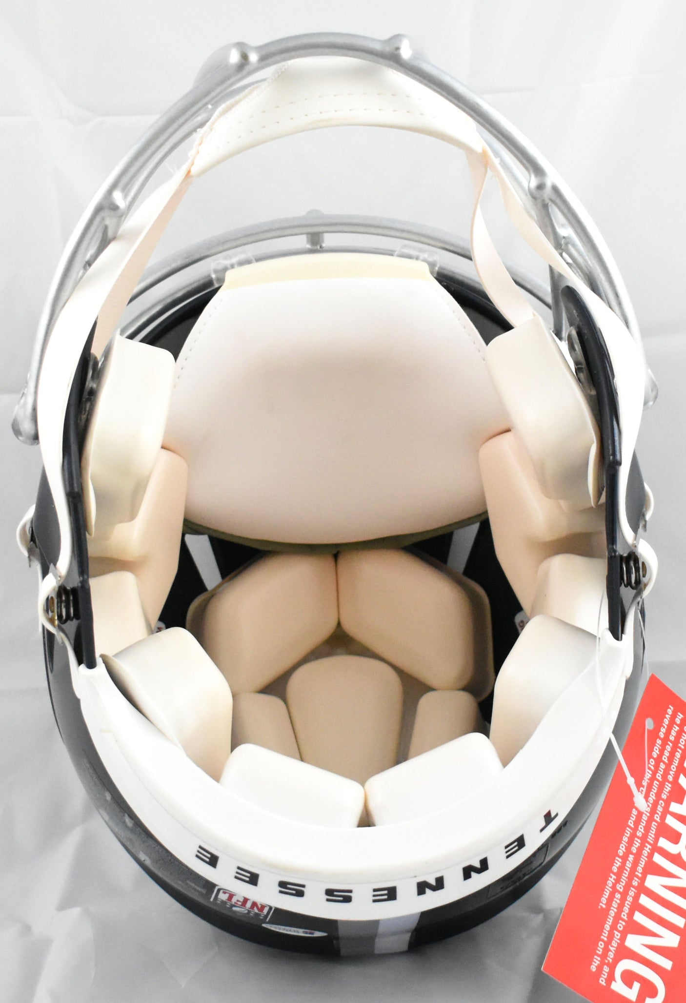 Chris Johnson Signed Titans F/S Speed Authentic Helmet 2006 Rush YDS - Beckett W