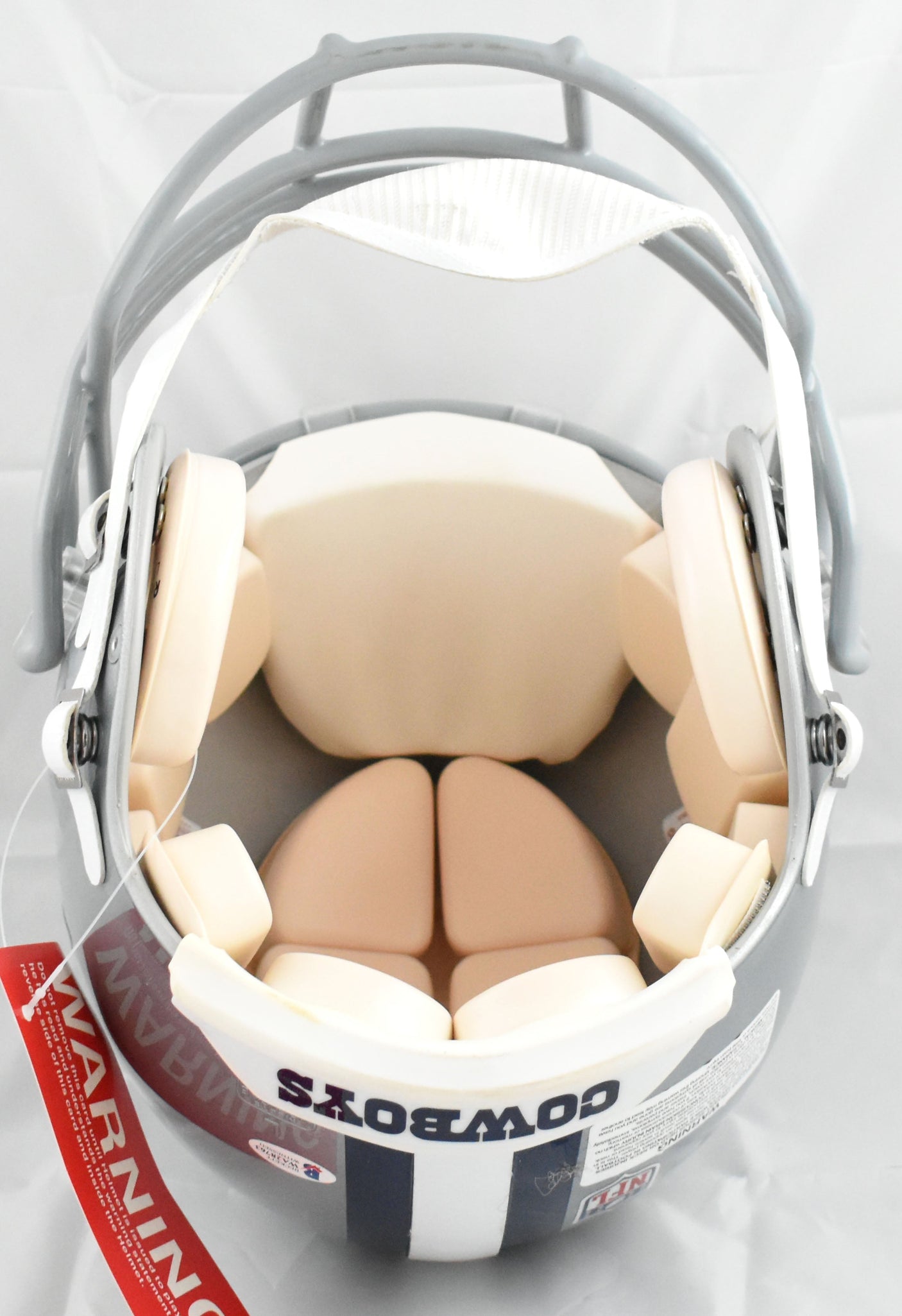 Roger Staubach Signed Dallas Cowboys F/S Authentic Helmet 2 Insc. - Beckett W