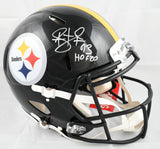 Troy Polamalu Signed Steelers F/S Speed Authentic Helmet HOF - Beckett W Holo