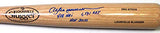 Andre Dawson Signed Blonde Louisville Slugger Baseball Bat w/ 3 Insc- JSA W Auth