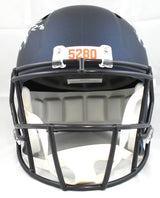 Bo Nix Autographed Denver Broncos F/S Speed Helmet - Beckett W Hologram *White