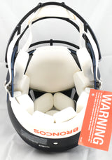 Bo Nix Autographed Denver Broncos F/S Speed Authentic Helmet - Beckett W Holo