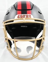 George Kittle Autographed 49ers F/S Rivalries Speedflex Helmet - Beckett W Holo
