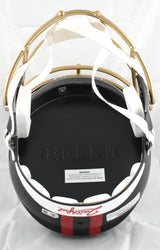 George Kittle Autographed 49ers F/S Rivalries 2025 Speed Helmet - Beckett W Holo