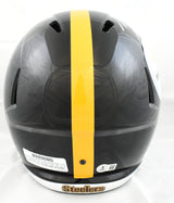 T.J. Watt Autographed Pittsburgh Steelers F/S Speed Helmet Beckett W Holo *white