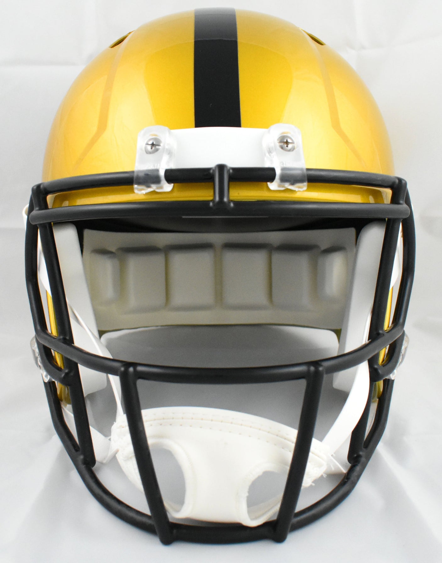 T.J. Watt Autographed Pittsburgh Steelers F/S Flash Speed Helmet Beckett W Holo